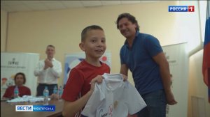 Юные костромичи сыграли на одном поле с легендами футбола