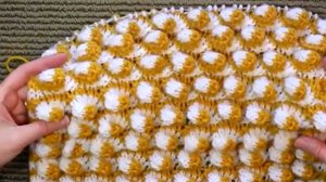 УЗОР СПИЦАМИ TAKOYAKI - объемный узор спицами. 1 часть.