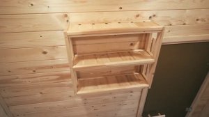 Баня из бруса 6,25х2,4 метра на заказ от компании Лесная-Баня