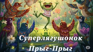 СуперЛягушонок Прыг-Прыг. Сказка Е.Клюева