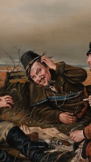 Василий Перов "Охотники на привале" смотреть онлайн