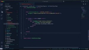 3 -Order History Page