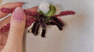 Стрекоза из синельной проволоки
