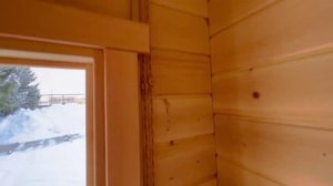 Баня-бочка из кедра квадро-овал 6х2,35 метра от СК Баня-35 (banya-35.ru)