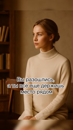 Вы разошлись, а ты все еще держишь место рядом