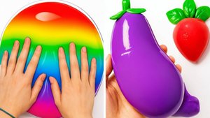 Слаймы, Игры со слаймами 🎨 Волшебная текстура!