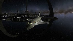 подлёт к станции ДС-9 в KSP