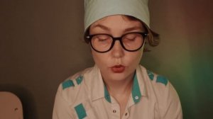 🍃АСМР осмотр врача в пионерском лагере┃ASMR medical exam at a pioneer camp