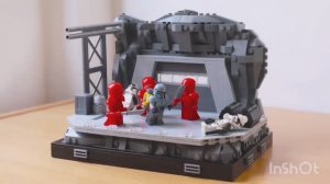 📦 LEGO The Mandalorian - Диорама MOC Паз Визсла против преторианской гвардии