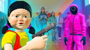 ИГРА В КАЛЬМАРА! Все сезоны все серии!! Cool Kids ВОСПОМИНАНИЯ