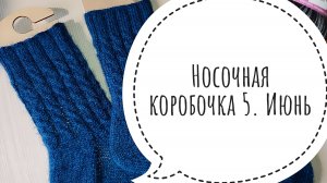 СП Носочная коробочка 5 с Еленой Велиной. Июнь