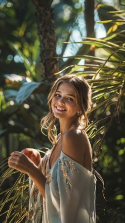 The_girl_smiles_sweetly_and_gent (7)