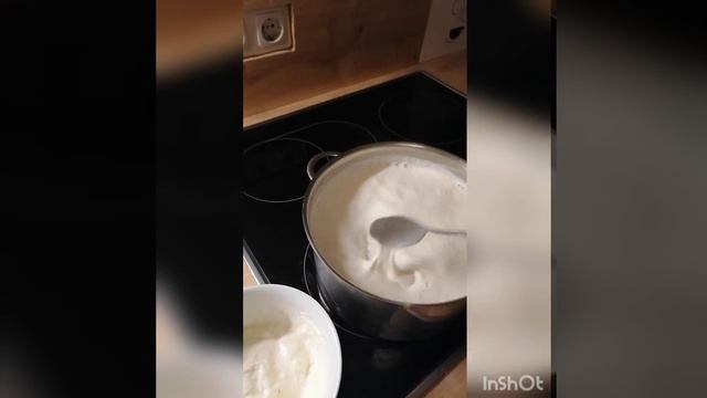 Домашняя  натуральная сметана за 15 минут, всего из двух ингредиентов! Быстро! Рецепт.