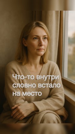 Что-то внутри словно встало на место