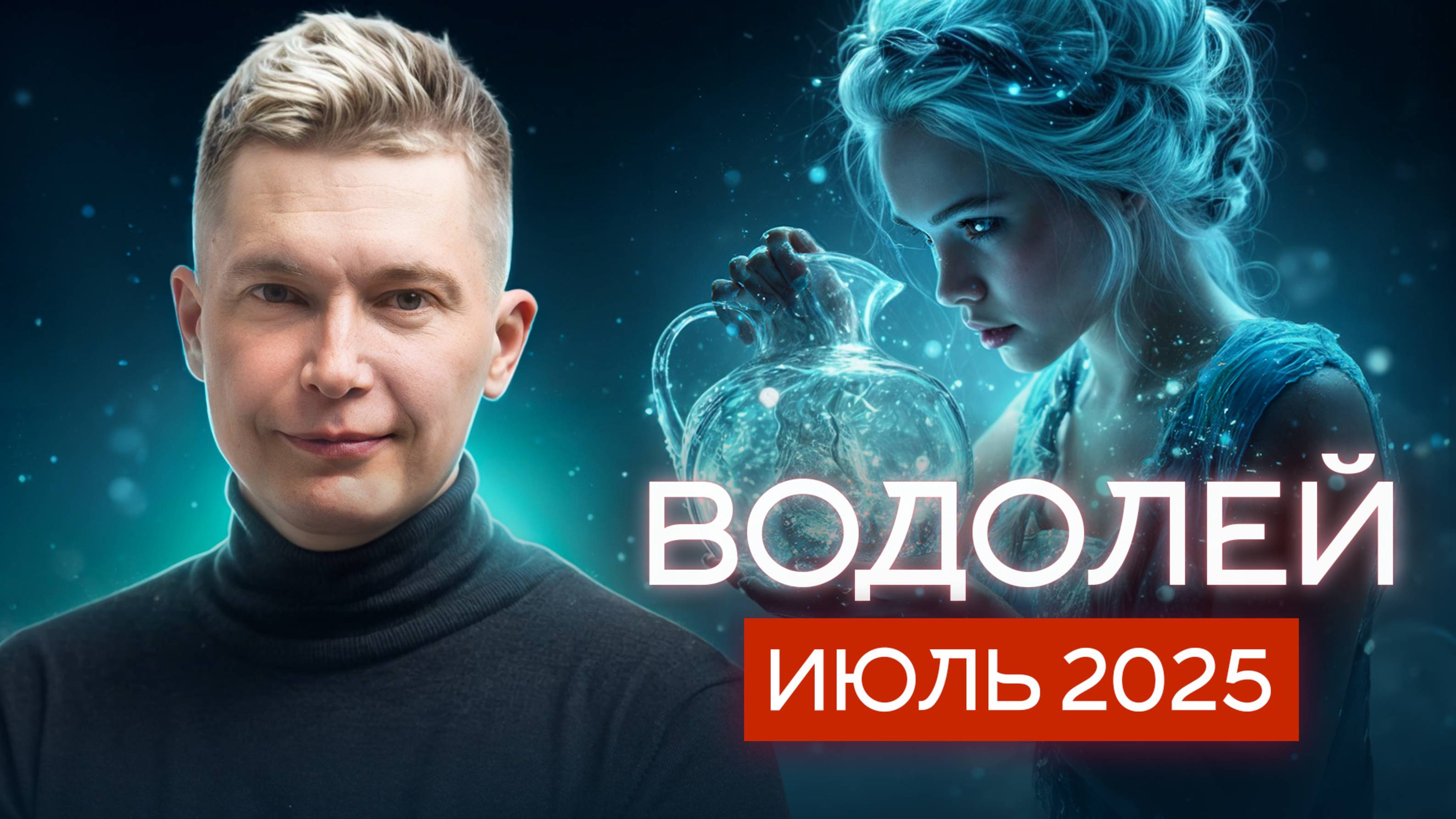 Водолей Июль 2025. Самое время переиграть свою жизнь. Душевный гороскоп Павел Чудинов