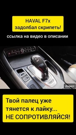HAVAL F7X ЗАДОЛБАЛ СКРИПЕТЬ