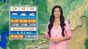 Прогноз погоды на 2 июля в Новосибирске