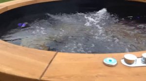 Купель из пластика и термодревесины на заказ от компании Лесная-Баня