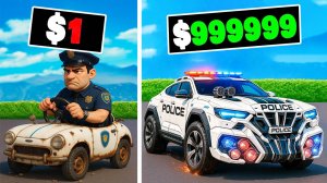 ПРОКАЧАЛ ПОЛИЦЕСКУЮ ТАЧКУ ЗА $1 ДО $1,000,000 В GTA 5