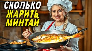 Сколько жарить минтай