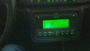 Работа парктроника Skoda Roomster