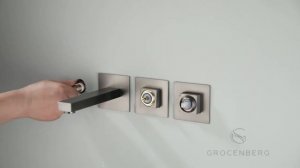 Смеситель для ванны скрытого монтажа Grocenberg GB5060