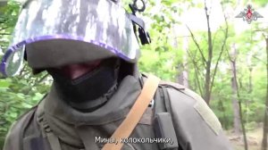 Боевая работа военных инженеров в Белгородской области