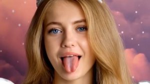 Роскошные принцессы дразнят языком ❤️