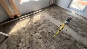 Полусухая стяжка пола