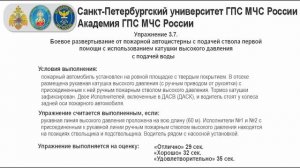 3.7 БР от АЦ ств ПП с исп катушки высокого давления C ПОДАЧTQ ВОДЫ
