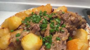 ТОМЛЁНАЯ БАРАНИНА в ДУХОВКЕ! Супер вкусное и сочное блюдо!