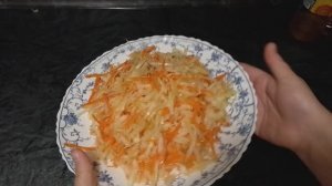Салат из капусты. (Как в столовке)