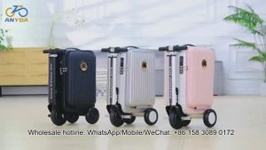 🚀 Умный чемодан на электротяге – твой персональный аэропорт-транспорт!