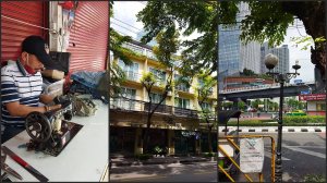 бангкок. просто улицы. день, швейное дело กรุงเทพฯ bangkok