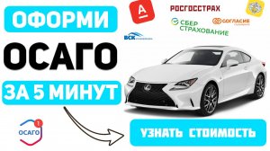 Как оформить ОСАГО новичку