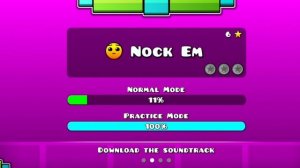 мой прогресс в Geometry Dash