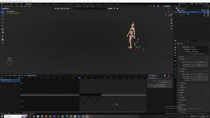 Как быстро зациклить анимацию с перемещением в Блендере.