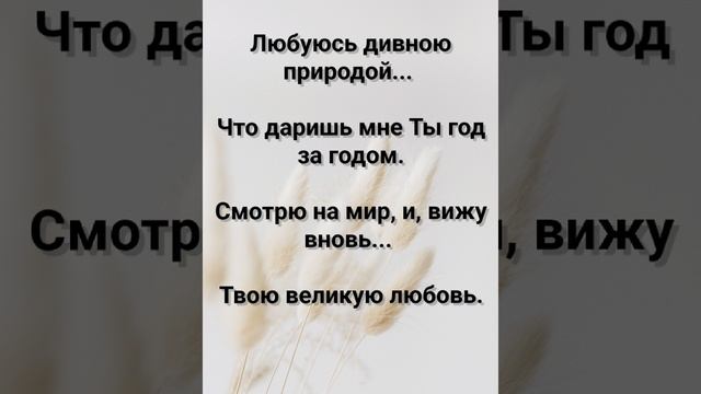 "В ТВОИХ ПОЛЯХ ИЩУ СПАСЕНИЕ!" Слова, Музыка: Жанна Варламова