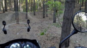 На каве по тропам | Kawasaki KLE 400 в диких условиях