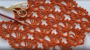 Узор крючком. Мастер класс.