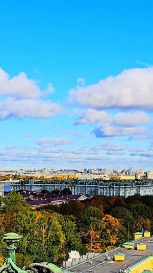 Санкт-Петербург, вид с Исаакиевского собора