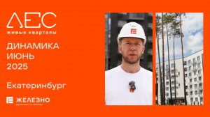 ЛЕС: ход строительства за июнь