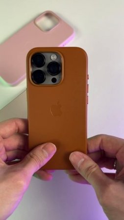 Leather Case на iPhone 16 Pro Max - один из лучших чехлов на iPhone! #Цифрус