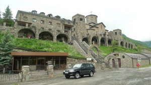 Аланский мужской монастырь. Северная Осетия.