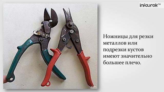 44. Момент_силы_Рычаги_в_природе,_технике,_быту_Физика_7_класс_#44_Инфоурок