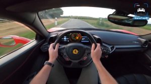 FERRARI 458 Italia [Custom Headers] POV Test Drive