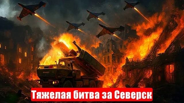 Тяжелая битва за Северск. «Ланцеты» умнеют. Сводки и лента новостей. Война на Украине. Новости смотреть онлайн