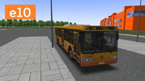 OMSI 2: Автобус №е10 Метро Китай город - Метро Саларьево