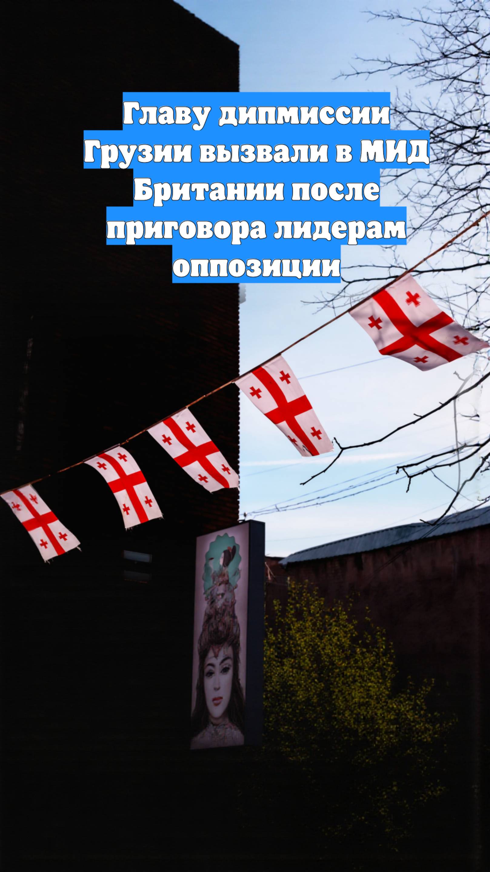 Главу дипмиссии Грузии вызвали в МИД Британии после приговора лидерам оппозиции