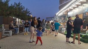 1 июля 2025 Витязево Паралия вечером